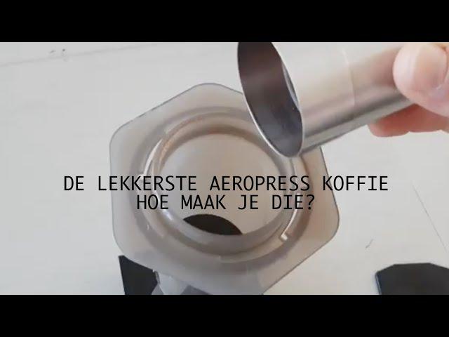 AeroPress recept | Super simpel