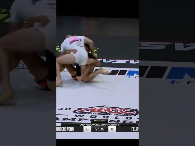 Felipe Pena got launched ️ #bjj #adcc #jiujitsu