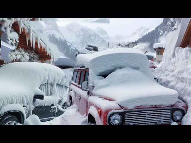 Bulgaria is paralyzed! Heavy snowfall in Sofia and Pernik