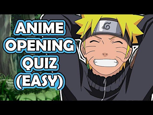 Anime Opening Quiz | Easy (50 Openings)