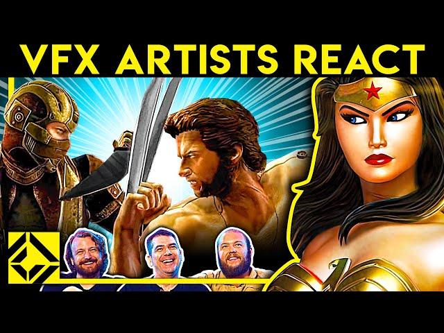 VFX Artists React to Bad & Great Video Game Cinematics! 2