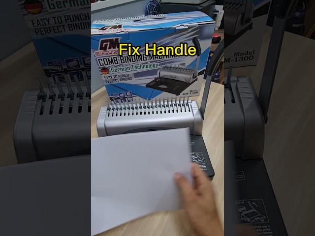Geomaster GM1300 Binding Machine - 12 Sheets