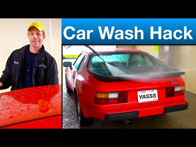 The car wash HACK | Tested on Porsche 944 and 928