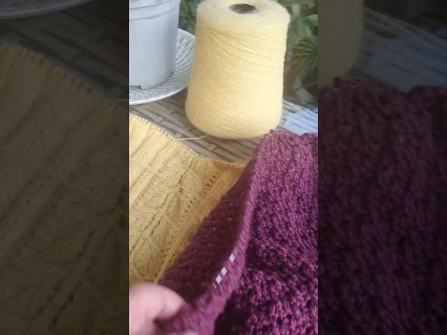 Моя вязальная осень/что вяжу этой осенью #knitting #вязаниеспицами #чтовяжу