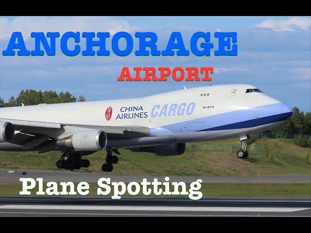 ANCHORAGE ALASKA Airport | PLANE SPOTTING 2021 | ANC / PANC | B747, B777, MD11, Cargo Planes & more