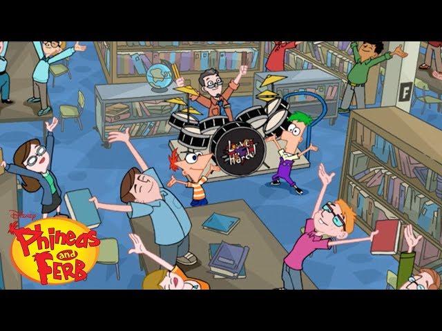 Ain't Got Rhythm  | Phineas and Ferb | @disneyxd