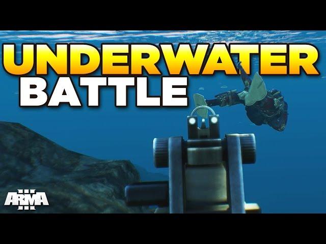 UNDERWATER BATTLE | ARMA 3 Scuba Team