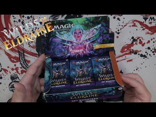 Unboxing a Wilds of Eldraine Set Booster Box