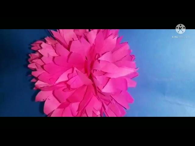 simple and beautiful 5 flowers making video. part 1