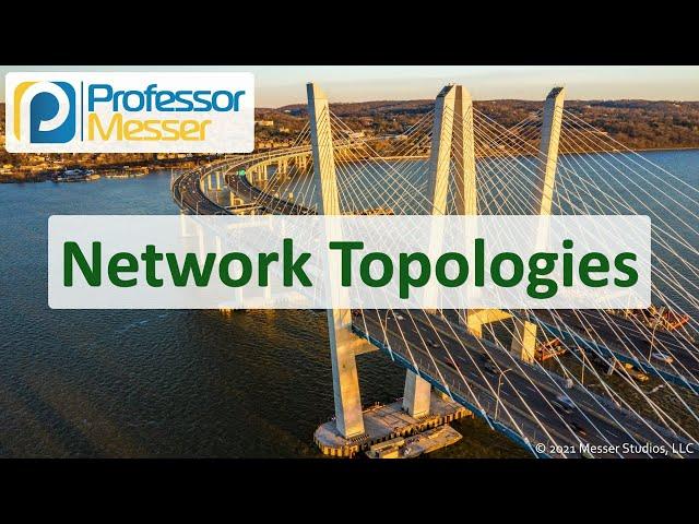 Network Topologies - N10-008 CompTIA Network+ : 1.2