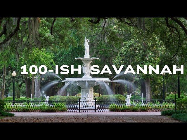 100-ish hours of Savannah, Georgia - Travel Advice, Restaurants, Food Tips & More