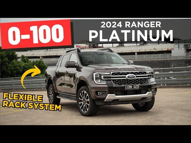 2024 Ford Ranger Platinum V6 detailed review: 0-100 & POV test drive