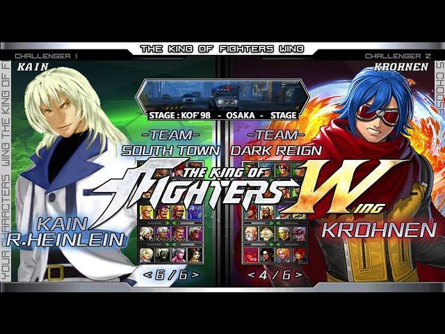 Mugen - King of Fighters Wing 2022 Release - All of the characters (So far)