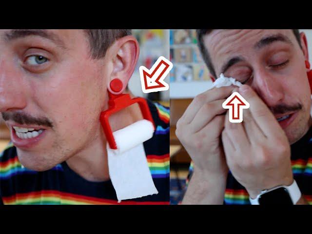 these ear rings are perfect for cry babies