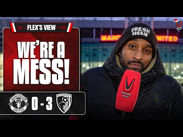 WHOLE TEAM PATHETIC! | Manchester United 0-3 Bournemouth | Flex's View