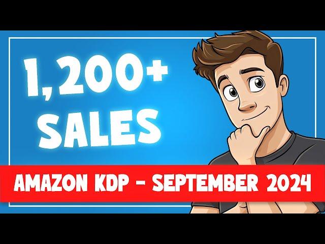 Amazon KDP Income Report September 2024