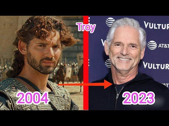 Troy (2004)  Cast Then and Now (2023)