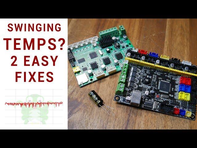 Two easy fixes for 3D printer temperature swings - PID autotune