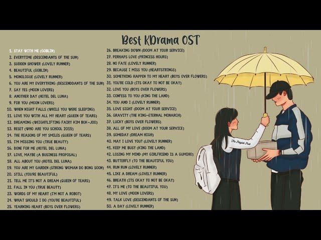 Best KDrama OST Playlist 2024 | The Playlist Post