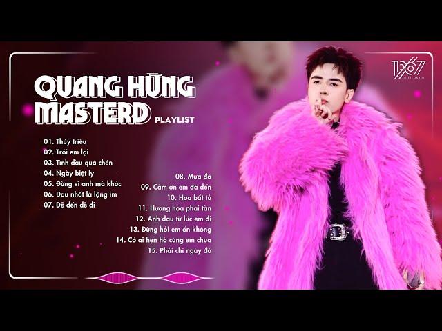 Thủy Triều, Trói Em Lại, Tình Đầu Quá Chén Remix - Playlist "Quang Hùng MasterD" Remix Hay Nhất 2024