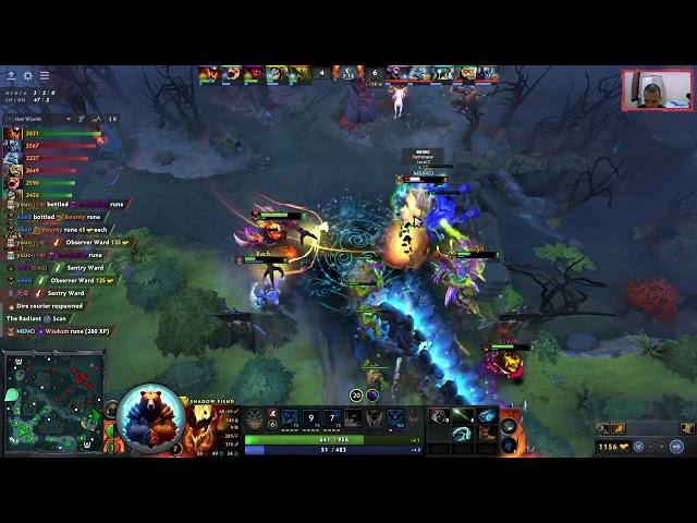 ABED SHADOW FIEND THE MIDLANER PERSPECTIVE - DOTA 2 PATCH 7.36B