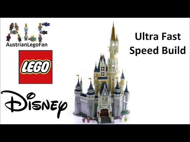 Lego Disney 71040 The Disney Castle Speed Build Ultra Fast