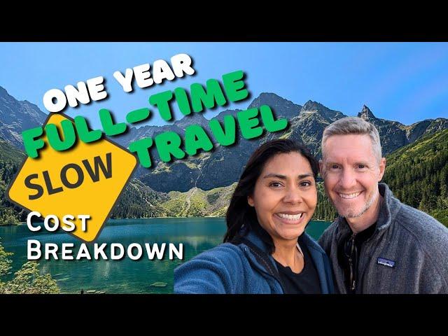 2024 Slow Travel Costs: Our Year of Full-Time World Travel