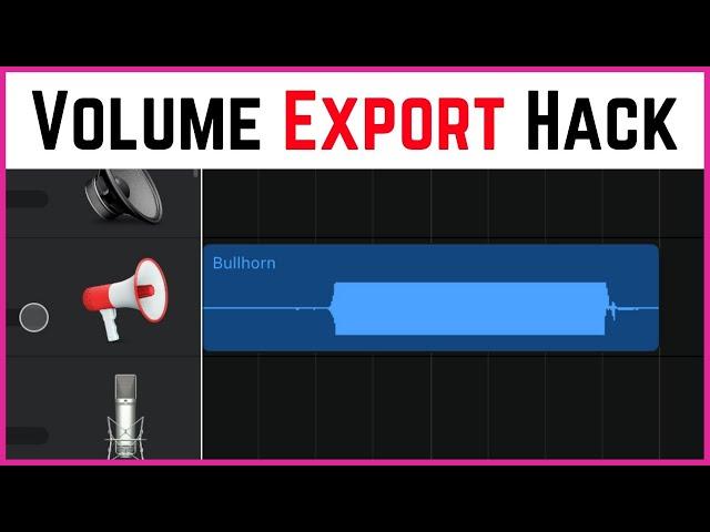 GarageBand iOS projects too LOUD?