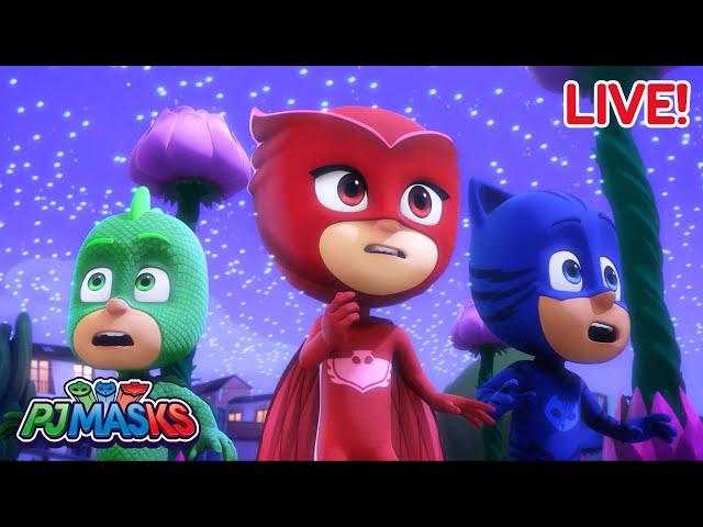  LIVE! PJ Masks Full Episodes  | Owlette in the sky! + More superhero cartoons | #live