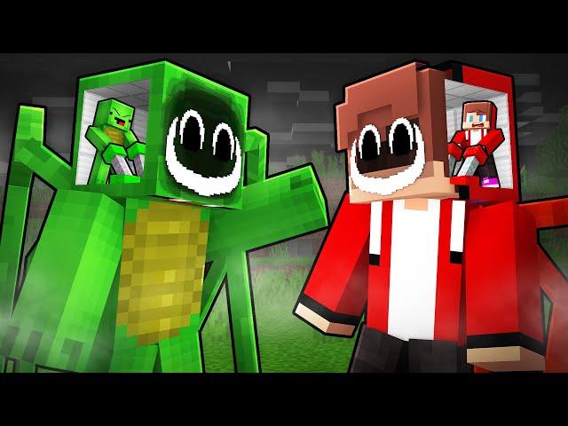 JJ vs Mikey: Control Head Monster Exe Battle in Minecraft - Maizen