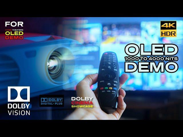 DOLBY VISION "OLED 1000 TO 4000 NITS" DEMO - [4KHDR] 5.1 - for TV Reviewers (Download Available)