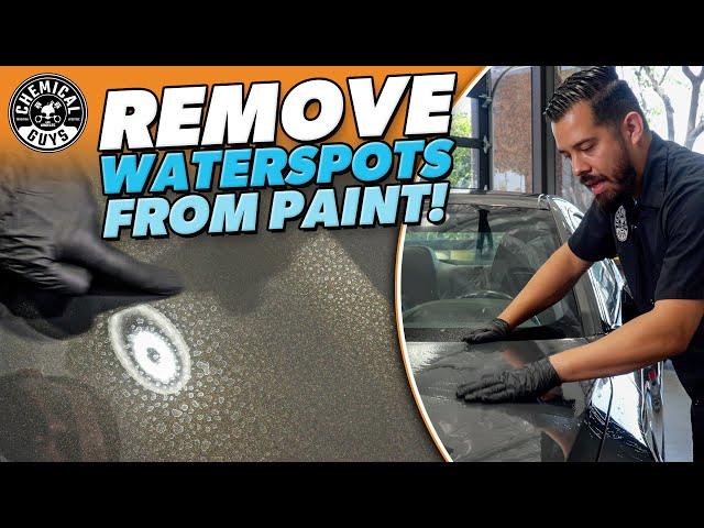 Waterspots on car paint won't come off? Try this! - Chemical Guys