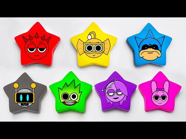GUESS which Sprunki character will come out of the cubes | All Sprunki Retake OC | Sprunki Cubes DIY