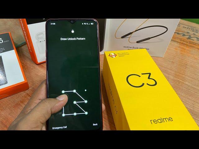 Realme c3 pattern unlock process ! realme C3 hard reset pattern lock | password reset without PC