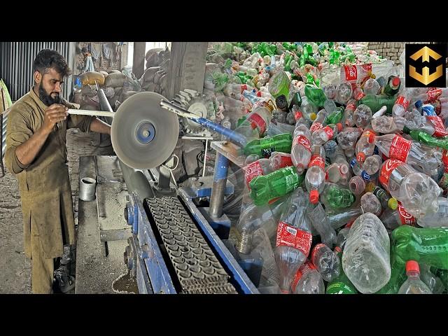 How Recycling Millions Waste Plastic Bottles convert into Pet Pipes in Factory | Mass Production