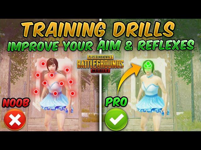 Zendex Training Drills/Routine (PUBG MOBILE) IMPROVE YOUR AIM AND REFLEXES + (HANDCAM) Tips & Tricks