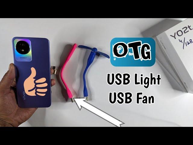 Vivo Y02T OTG Test | Usb Fan Test | Usb Light Test | Otg Test | WaleedBizz