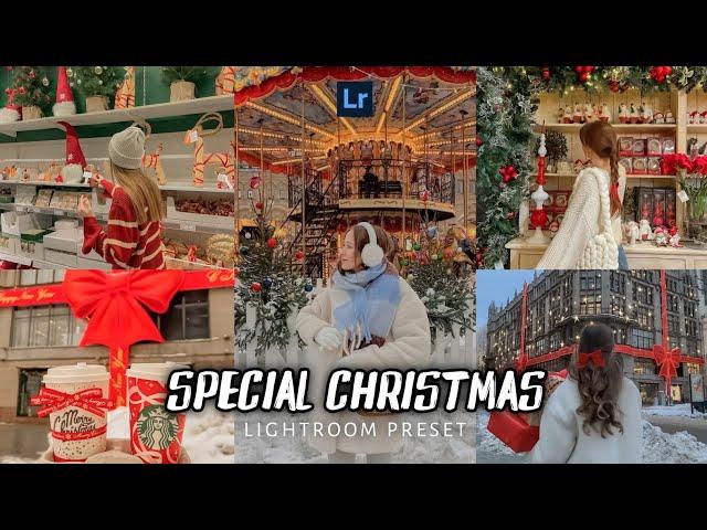 Special Christmas Aesthetic Preset - Free Lightroom Mobile Preset