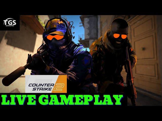  CS2 Live Streaming With No Commentary Gameplay | TGS GAMING PRO