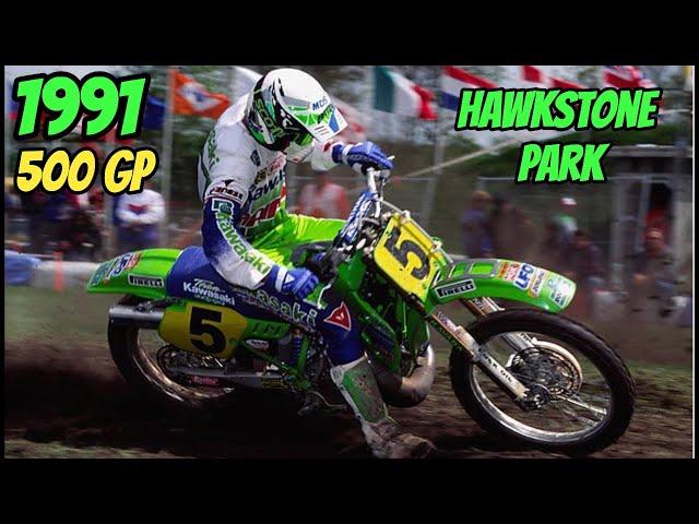 1991 500 MOTOCROSS GP - HAWKSTONE PARK   HD 720p