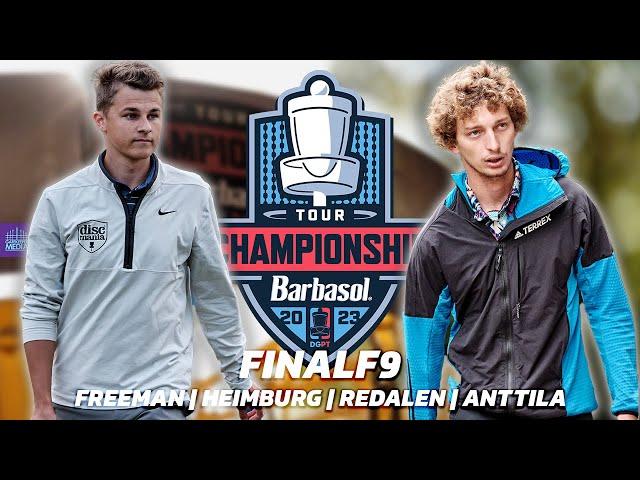 2023 Disc Golf Pro Tour Championship | FINAL F9 | Freeman, Heimburg, Redalen, Anttila | Gatekeeper