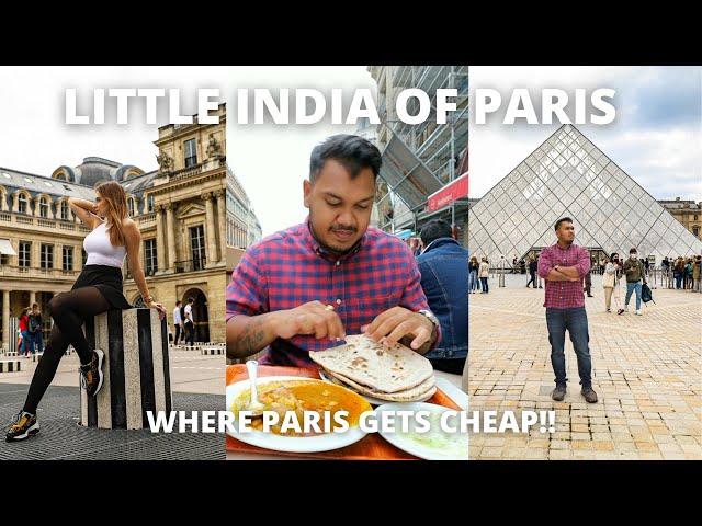 Exploring the Little India of Paris !! | Indian Food| | Louvre Museum | | Royal Castle of Paris |