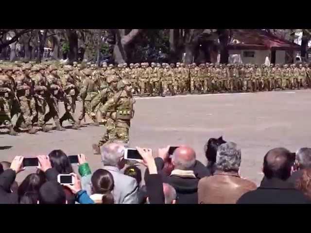 Dia de la Infantería Argentina 2015, Desfile