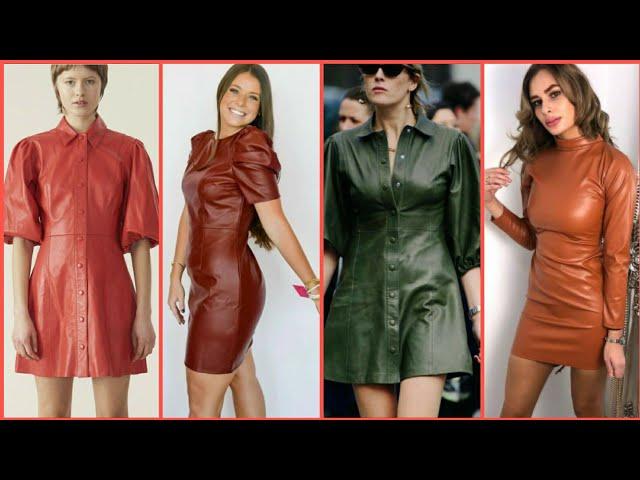 Fashionista favorites, Top picks for leather dresses Every girl needs!