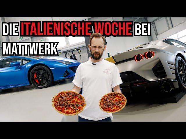 Die italienische Woche bei Mattwerk | Lamborghini Huracan Evo und Ferrari 812 Competizione