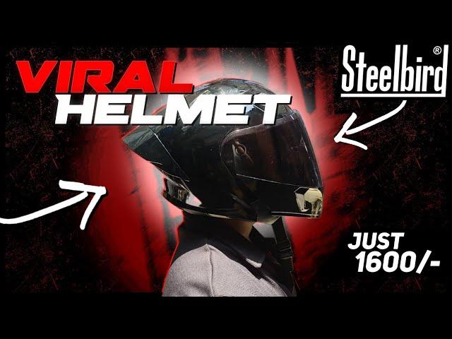 Steelbird:SBA-20 7Wings ISI Certified Flip-Up Helmet with Black Spoiler