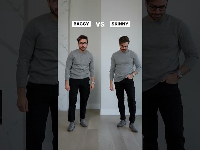 Skinny Pants or Baggy Pants? Part 2 | Alex Costa #Shorts