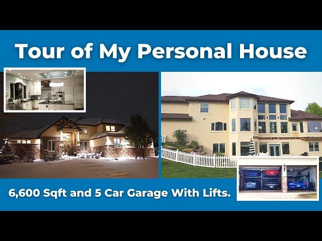 Mark Ferguson's Personal House Tour: 6,600 Sqft and 5 Car Garage With Lifts.