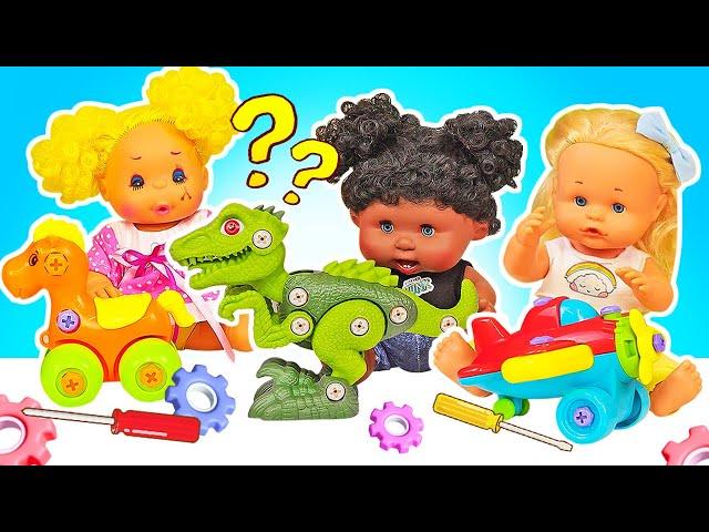 Мой детский сад – Игрушки на винтиках – Игры для детей и куклы пупсы Беби Бон
