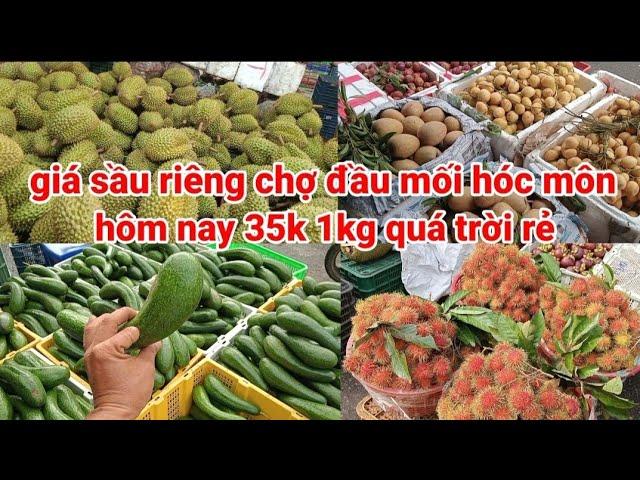 Hôm nay sầu riêng trên chợ quá rẻ chỉ còn có 35k 1kg 18/06/2025 chợ đầu mối hóc môn TP HCM